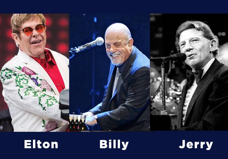 Who’s the best rock n roll piano player: Elton, Billy, or Jerry Lee?